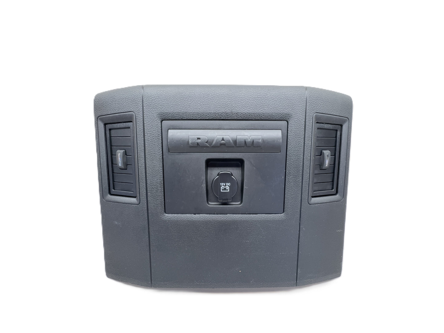 Center Console Rear End Trim Cap 2013-18 Ram 1500 2500 3500 Black 6RE17DX9AA
