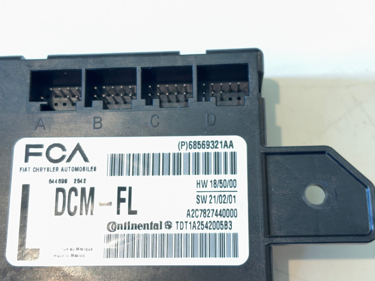 Left Driver Door Module, 2022-2024 Ram 3500, 2022 Ram 2500 68569321AA Power Fold