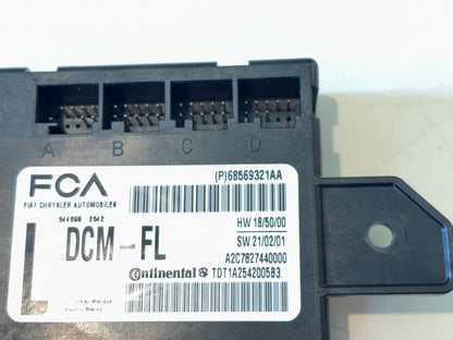 Left Driver Door Module, 2022-2024 Ram 3500, 2022 Ram 2500 68569321AA Power Fold