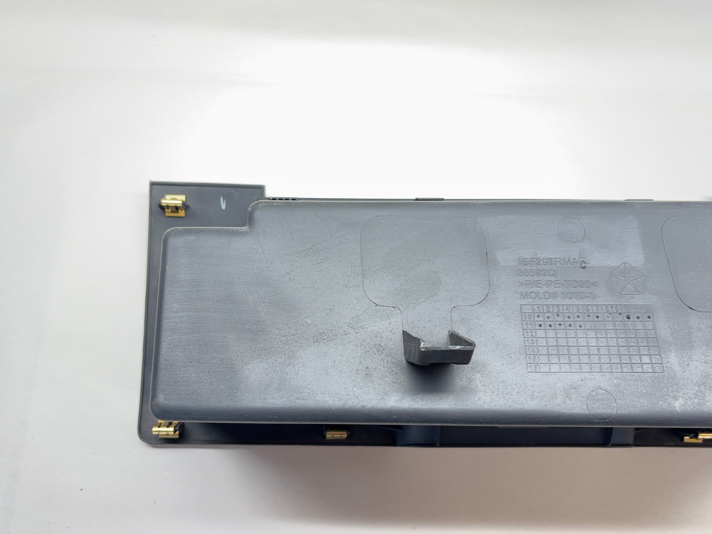 Upper Glove Box Kit with Tray, 2010 Ram 1500 2500 3500, Sport Black Trim Code DV