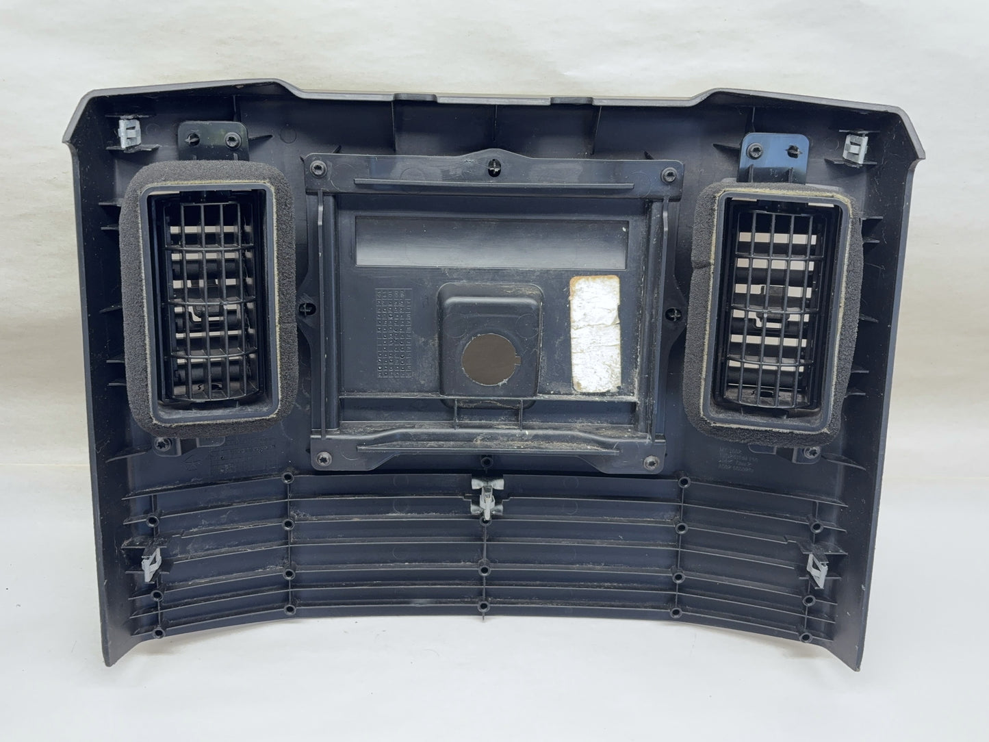 Center Console Rear End Trim Cap 2013-18 Ram 1500 2500 3500 Black 6RE17DX9AA