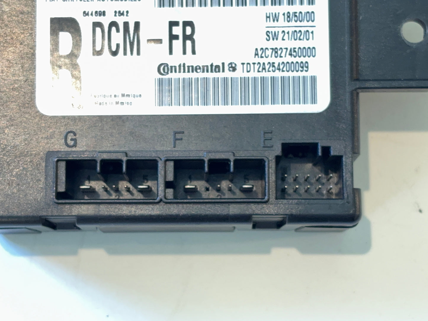 Passenger Right Door Module, 2022-2024 Ram 3500 2022 Ram 2500 68569320AA Power Fold