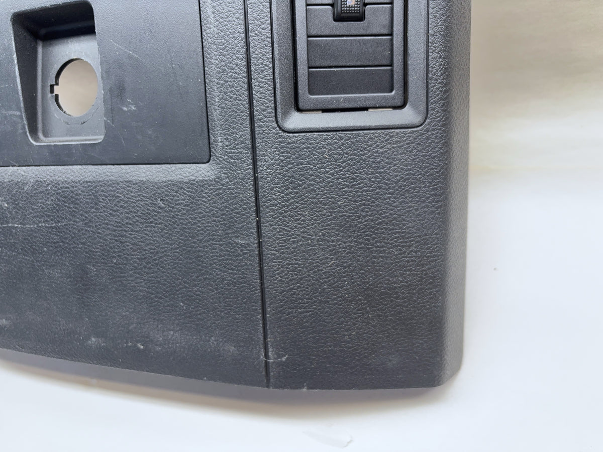 Center Console Rear End Trim Cap 2013-18 Ram 1500 2500 3500 Black 6RE17DX9AA