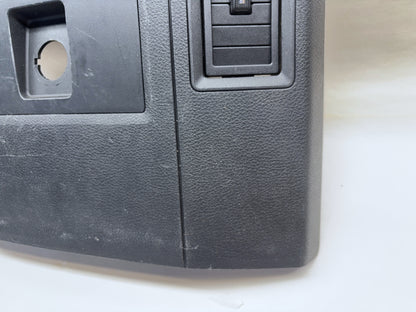 Center Console Rear End Trim Cap 2013-18 Ram 1500 2500 3500 Black 6RE17DX9AA