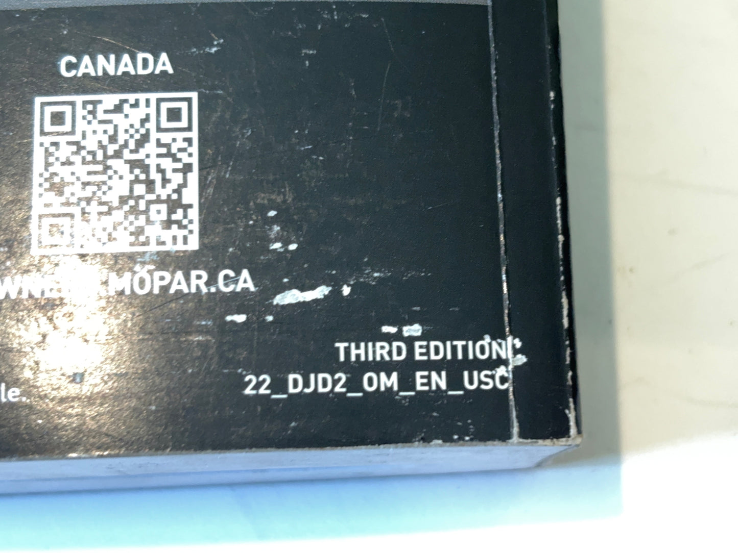 Owner's Manual, 2022 Ram 2500 3500, Gas or Diesel Engine, Used, Third Edition