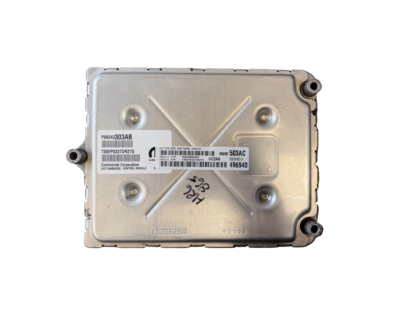 Engine Computer, ECU PCM ECM 2016-18 Ram 1500 5.7 8-SPD 68243303AB 68298503AC