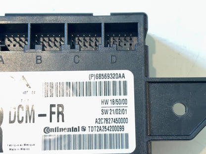 Passenger Right Door Module, 2022-2024 Ram 3500 2022 Ram 2500 68569320AA Power Fold