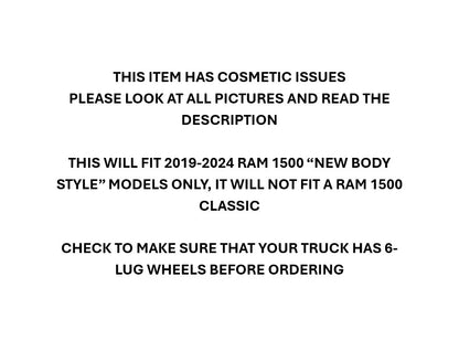 Driver Side Door Mirror, 2019-2024 Ram 1500 New Style, 68276499AC *Chipped*