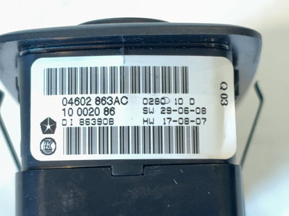 Driver Left Side Master Power Window Switch 10-12 Ram 1500 2500 3500 4602863AC