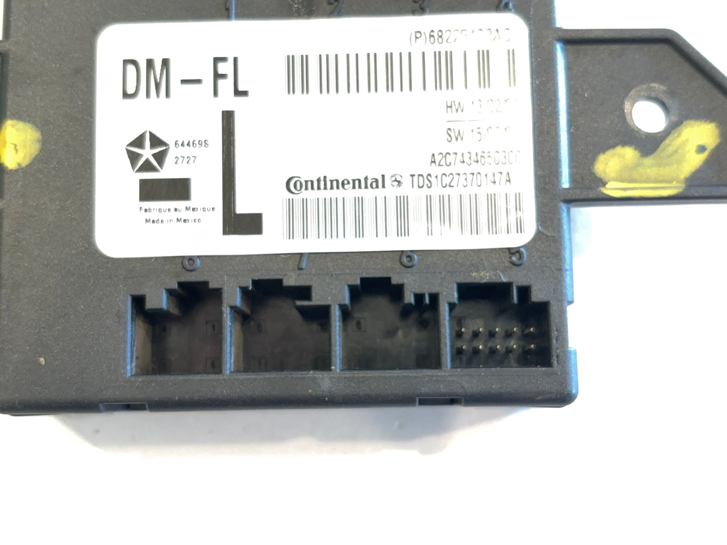Driver Side Door Module 2013-2018 Ram 1500 2015-18 2500 19+ Classic 68225103AC