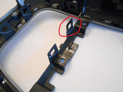 Radio Bezel Center Stack, ST Trim, for Bench Seat 2013-2018 Ram 1500 2500 3500