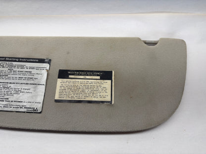 Sun Visors 1996-1997 Dodge Ram 1500 2500 3500 Light Mirror 5EP57SL2 5EP56SL2 Dsl