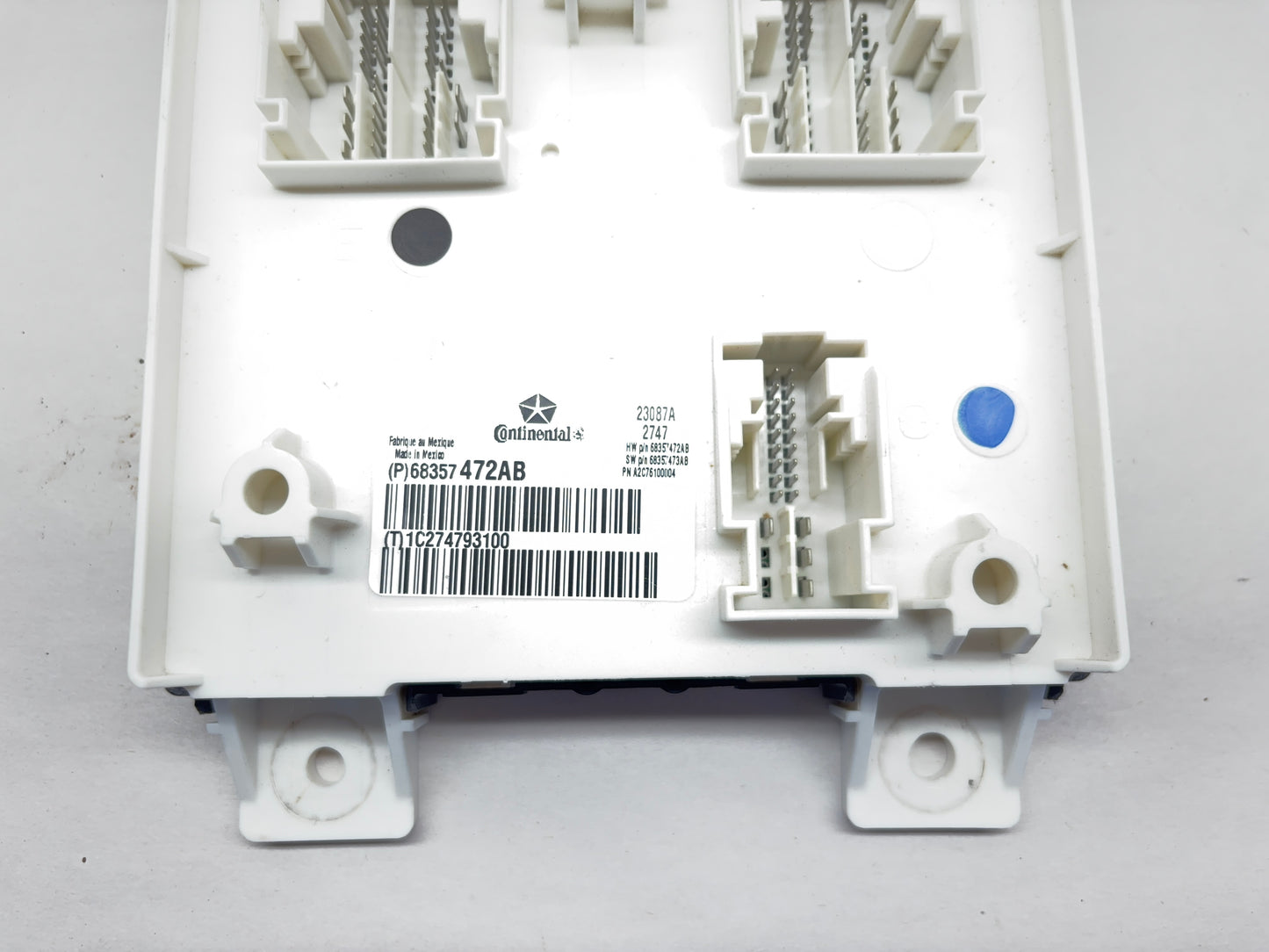 Body Control Module, BCM, 2017-2018 Ram 1500 2500 3500 19-20 Classic 68357472AB