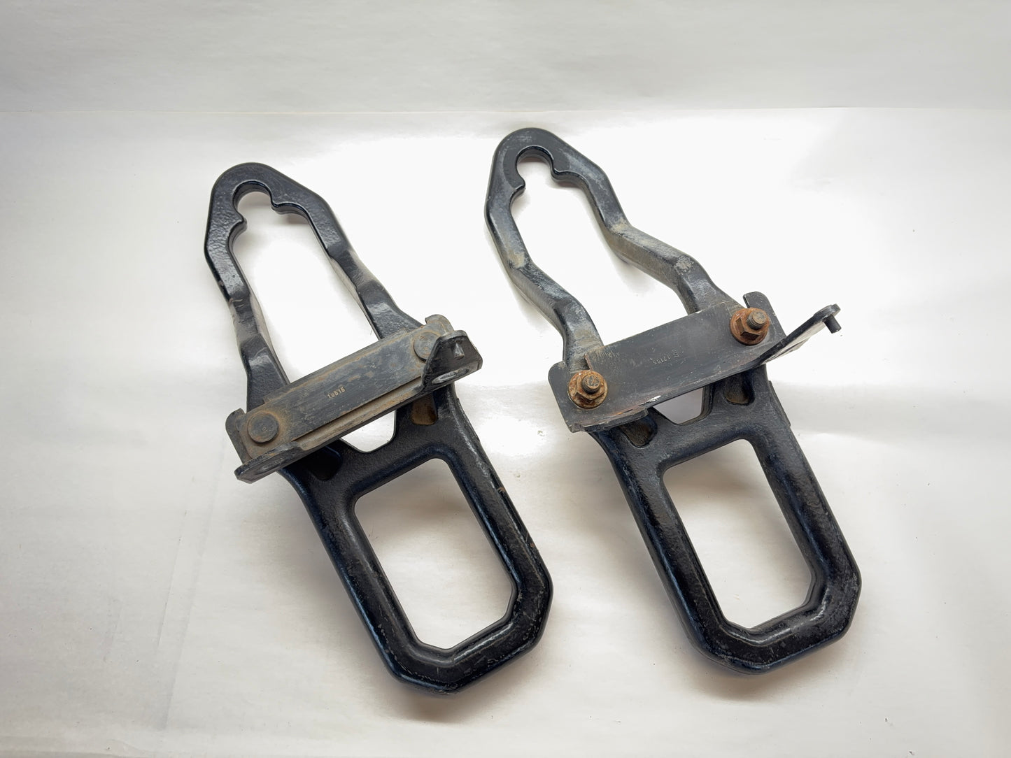 Dodge Ram Rebel Tow Hook Pair, Fits 15-18 1500 Rebel, 68248844AA LH and RH, Used