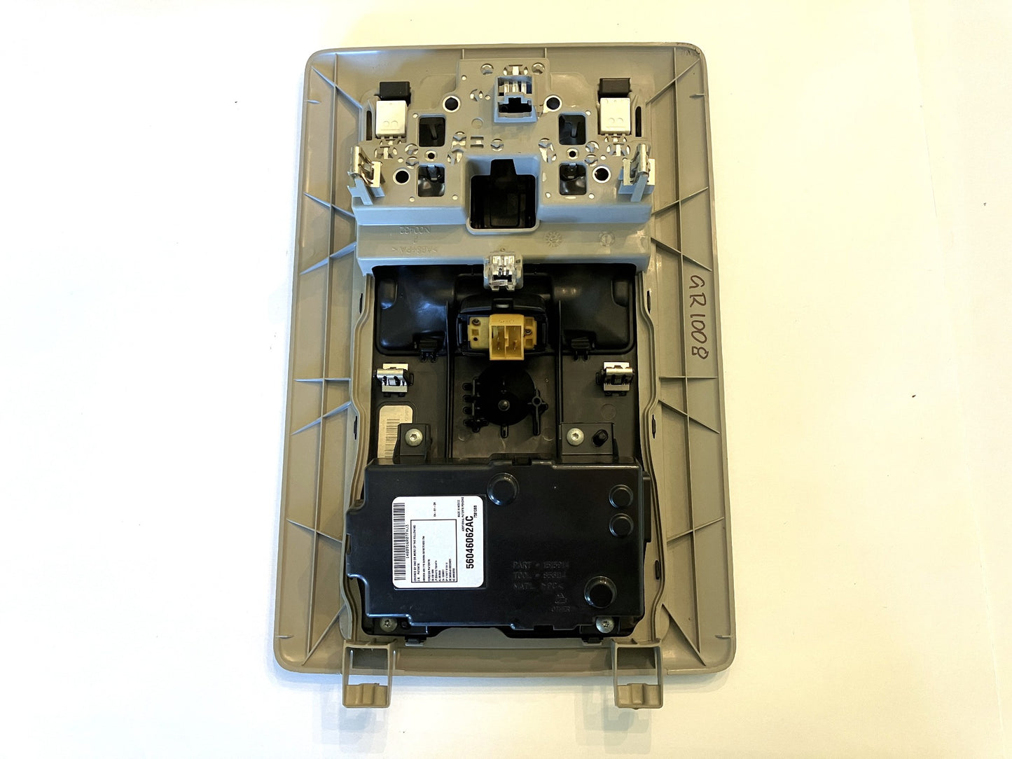 2010 Dodge 1500 Overhead Console with Rear Window Switch 56046062AC