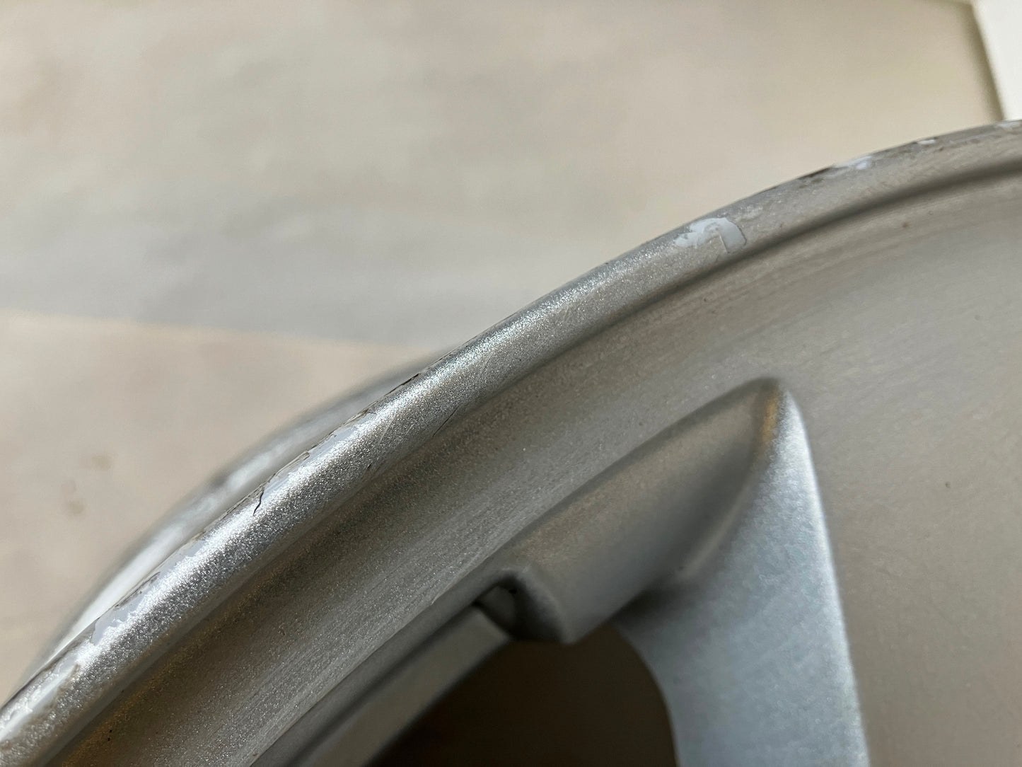 17x7 Painted 5 Spoke Aluminum Wheel, 2009-2012 Dodge Ram 1500 1DZ10CDMAC Used