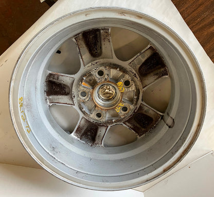 17x7 Painted 5 Spoke Aluminum Wheel, 2009-2012 Dodge Ram 1500 1DZ10CDMAC Used