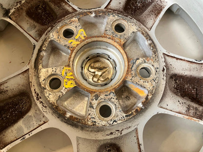 17x7 Painted 5 Spoke Aluminum Wheel, 2009-2012 Dodge Ram 1500 1DZ10CDMAC Used