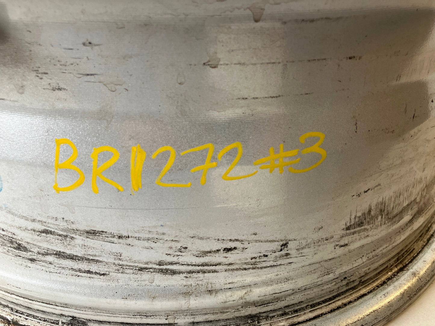 17x7 Painted 5 Spoke Aluminum Wheel, 2009-2012 Dodge Ram 1500 1DZ10CDMAC Used