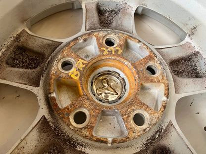 17x7 Painted 5 Spoke Aluminum Wheel, 2009-2012 Dodge Ram 1500 1DZ10CDMAC Used