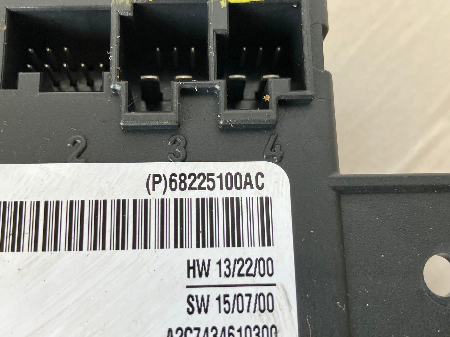 Passenger Door Module, 2014-2018 Ram 1500 2500 3500, 68225100, RH Non-Power Fold