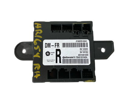 Passenger Door Module, 2014-2018 Ram 1500 2500 3500, 68225100, RH Non-Power Fold