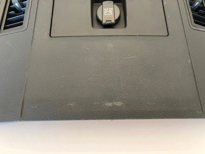Center Console Rear End Trim Cap w Heated Seats 2013-18 Ram 1500 2500 3500 Black