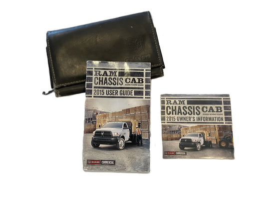 Owner's Manual, 2015 Ram 3500 Cab and Chassis Gasoline and Diesel Engines