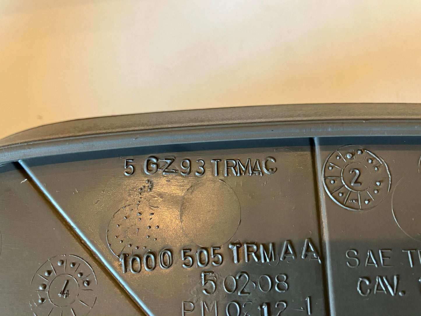 Speedometer Bezel, 2002-2005 Ram 1500 2003-05 Ram 2500 3500 Taupe 5GZ93TRMAC