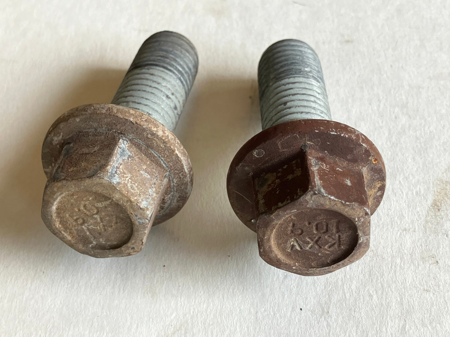 Front Caliper Bracket Bolts, 2010-2018 Ram 2500 3500, Set of 2, 6509456AA
