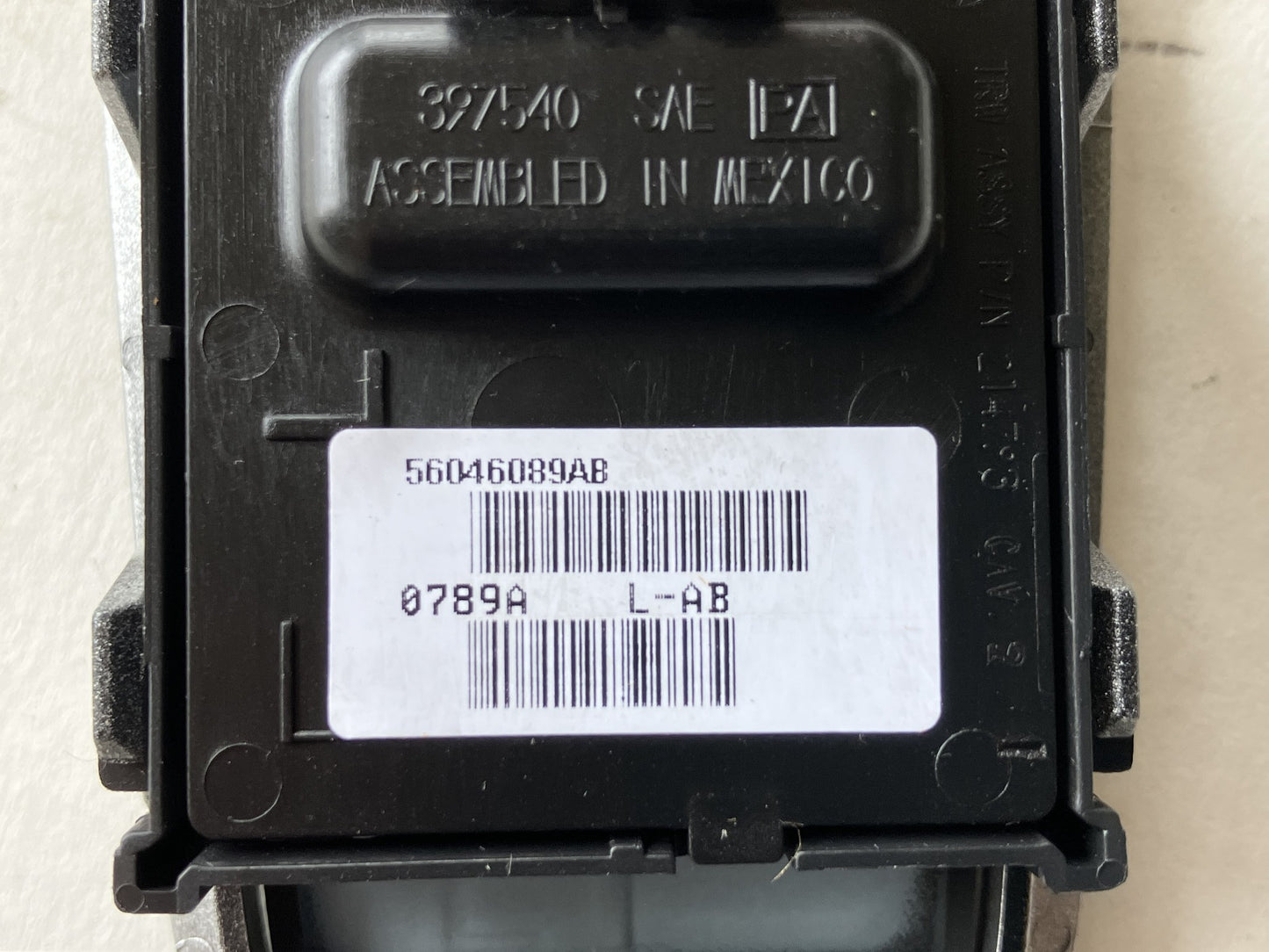 Steering Wheel Button Up Down 2010-11 Ram 1500 2500 3500, LH, 56046089AB