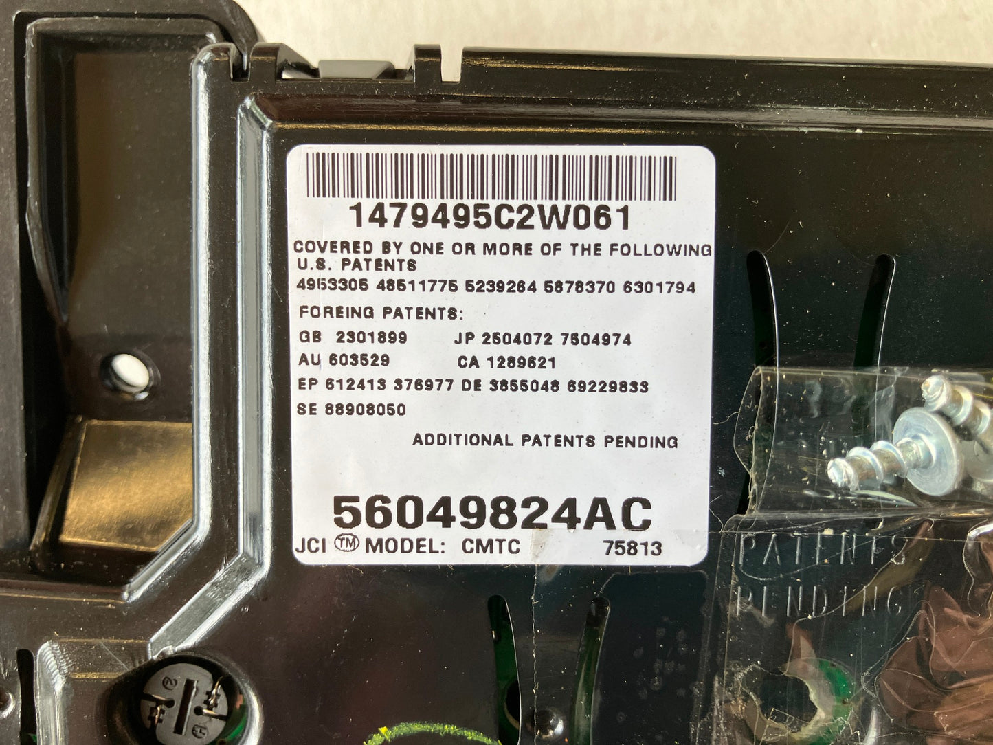 Overhead Console Module and Harness, 2007-2008 Dodge Ram 2500 3500 56049824AC