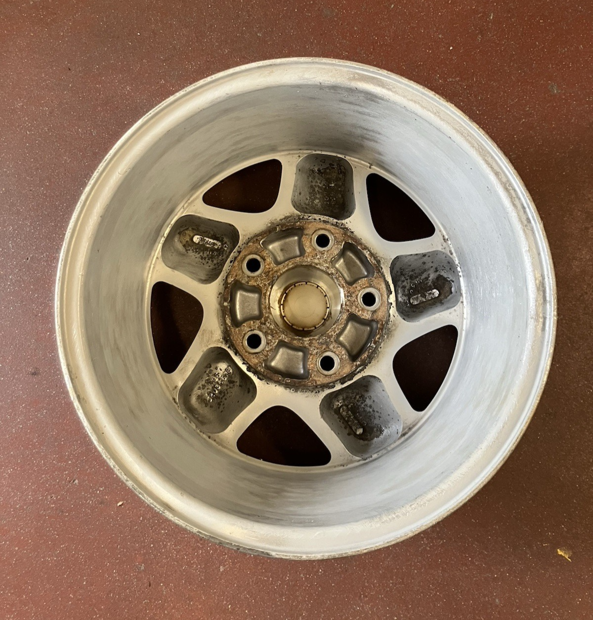 16 x 7 Five Spoke Aluminum Wheel, 1999-2001 Dodge Ram 1500 P/N 5EK53SAK