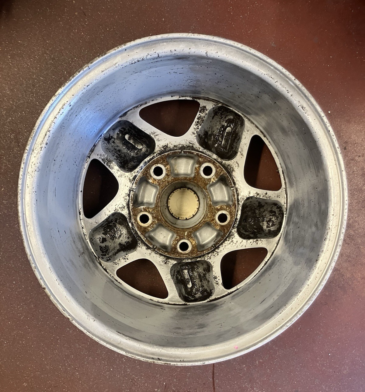 16 x 7 Five Spoke Aluminum Wheel, 1999-2001 Dodge Ram 1500 P/N 5EK53SAK