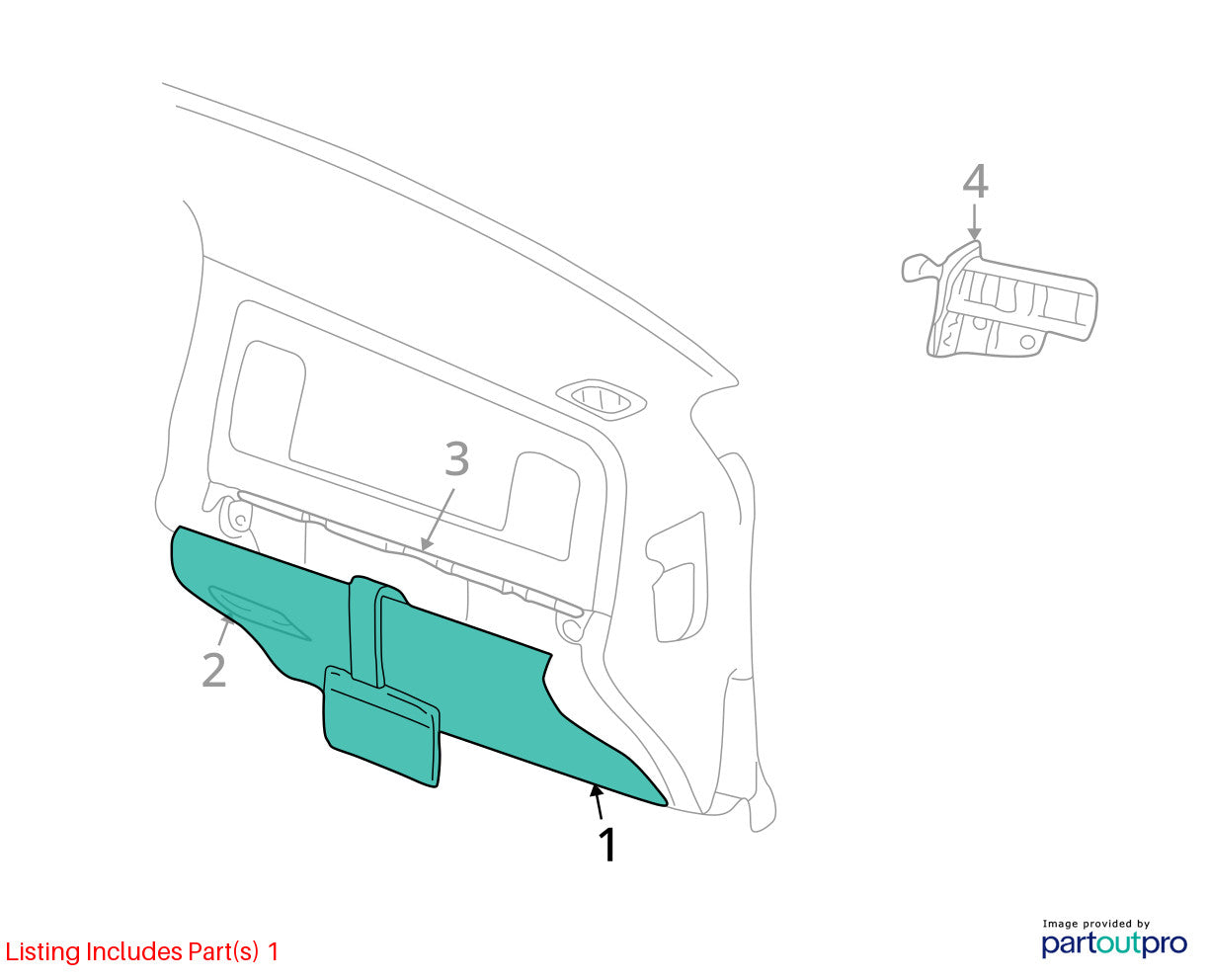 Glove Box Door, 2002-05 Dodge Ram 1500 03-05 Dodge 2500 3500 Slate Trim Code DV