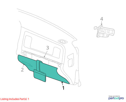 Glove Box Door, 2002-05 Dodge Ram 1500 03-05 Dodge 2500 3500 Slate Trim Code DV