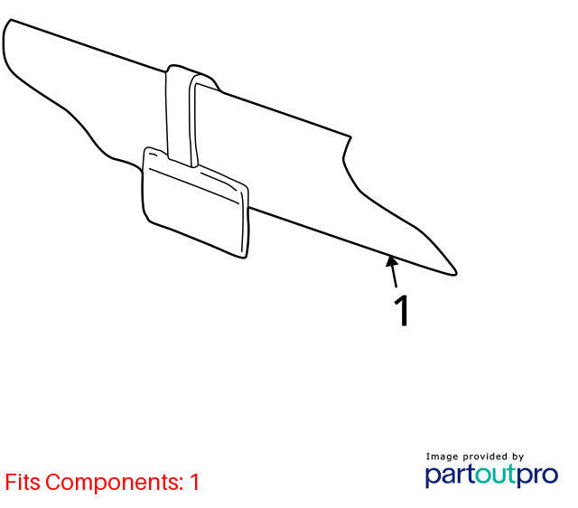Glove Box Door, 2002-05 Dodge Ram 1500 03-05 Dodge 2500 3500 Slate Trim Code DV