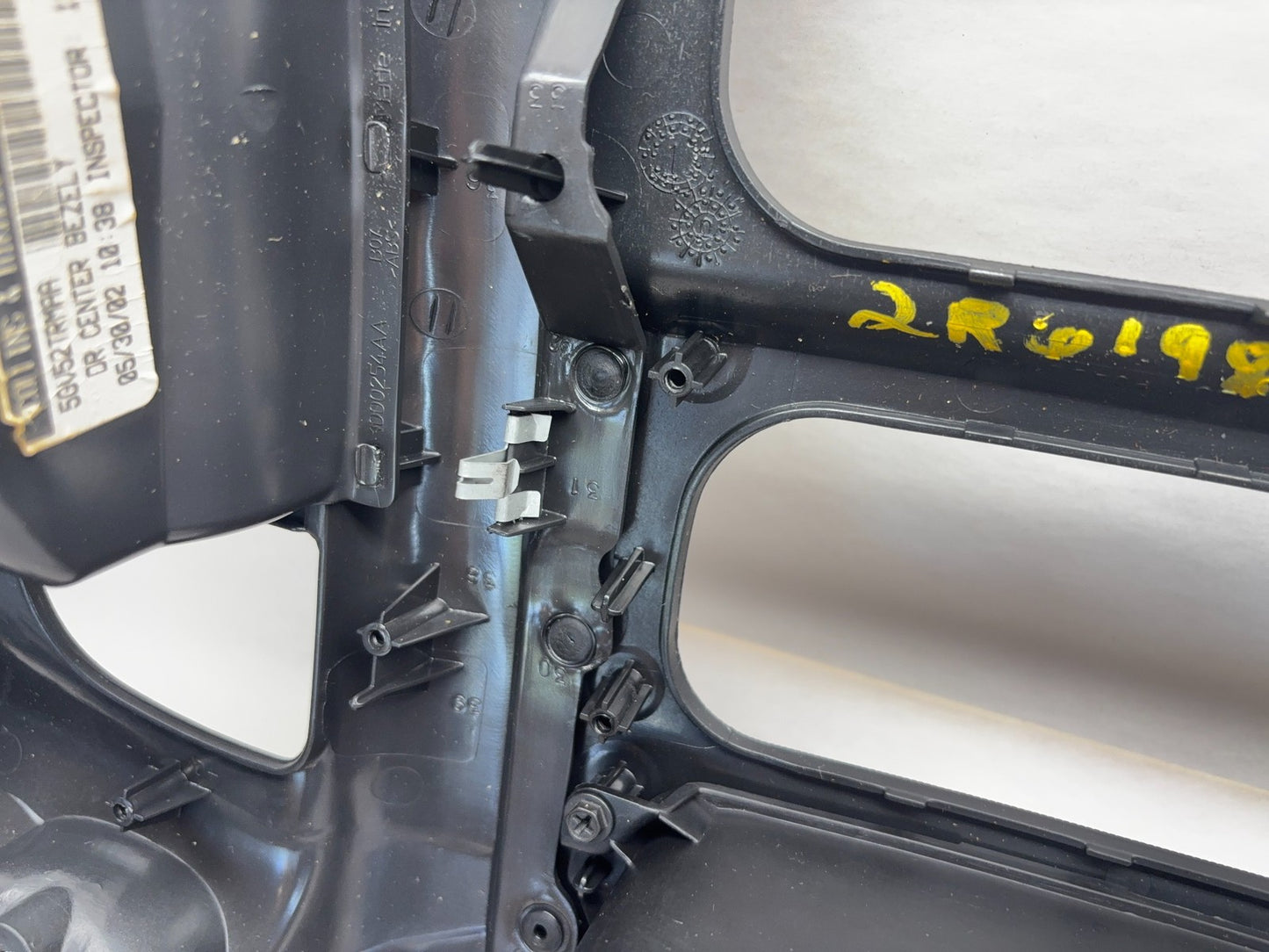 Radio Bezel, 2002-2005 Dodge Ram 1500, 2003-2005 Ram 2500 3500 Slate 5GV52XDVAB