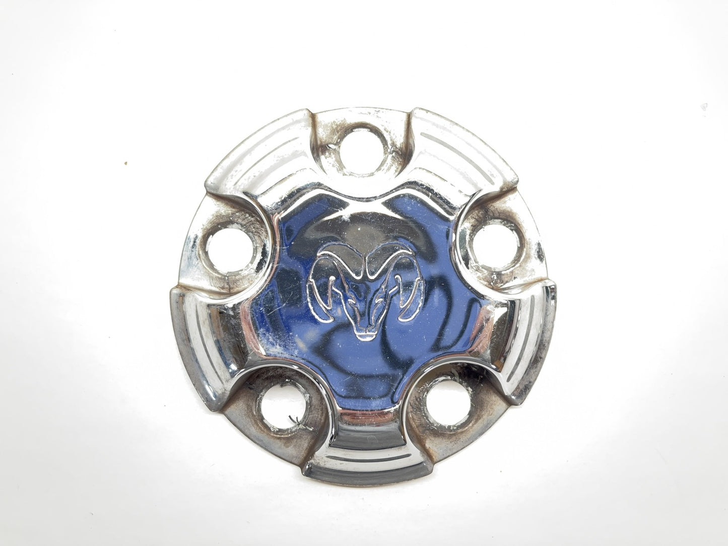 Chrome Center Caps for 17x8" Steel Wheel, 52106536AC 2002-2012 Ram 1500 Set of 4