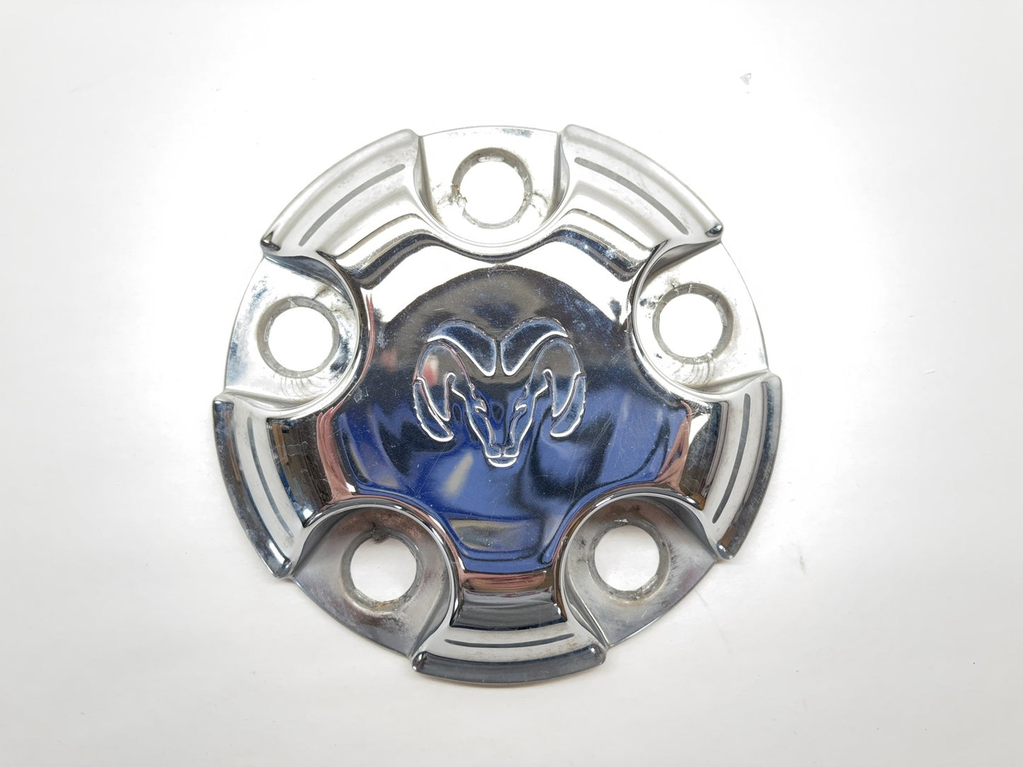 Chrome Center Caps for 17x8" Steel Wheel, 52106536AC 2002-2012 Ram 1500 Set of 4