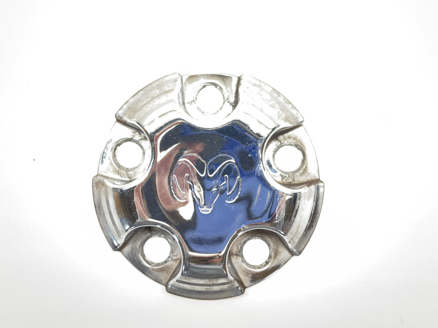 Chrome Center Caps for 17x8" Steel Wheel, 52106536AC 2002-2012 Ram 1500 Set of 4
