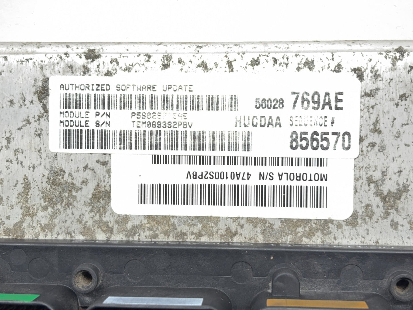 2003 Ram 1500 Engine Computer 5.7L Hemi Automatic 56028769AE, 6' Bed 590-894
