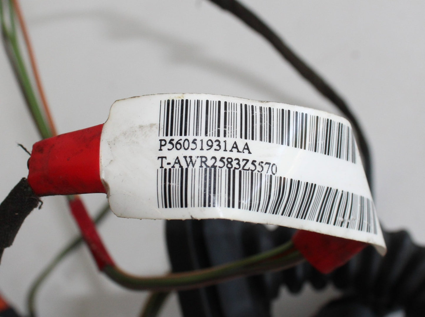 OEM Right Rear Door Wiring Harness, 2004-2005 Ram 1500 2500 3500 56051931AA