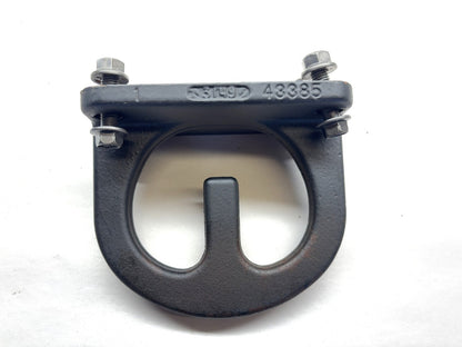 Used OEM Mopar Front Bumper Tow Hooks 2003-2011 Dodge Ram 2500 3500 52020587AB