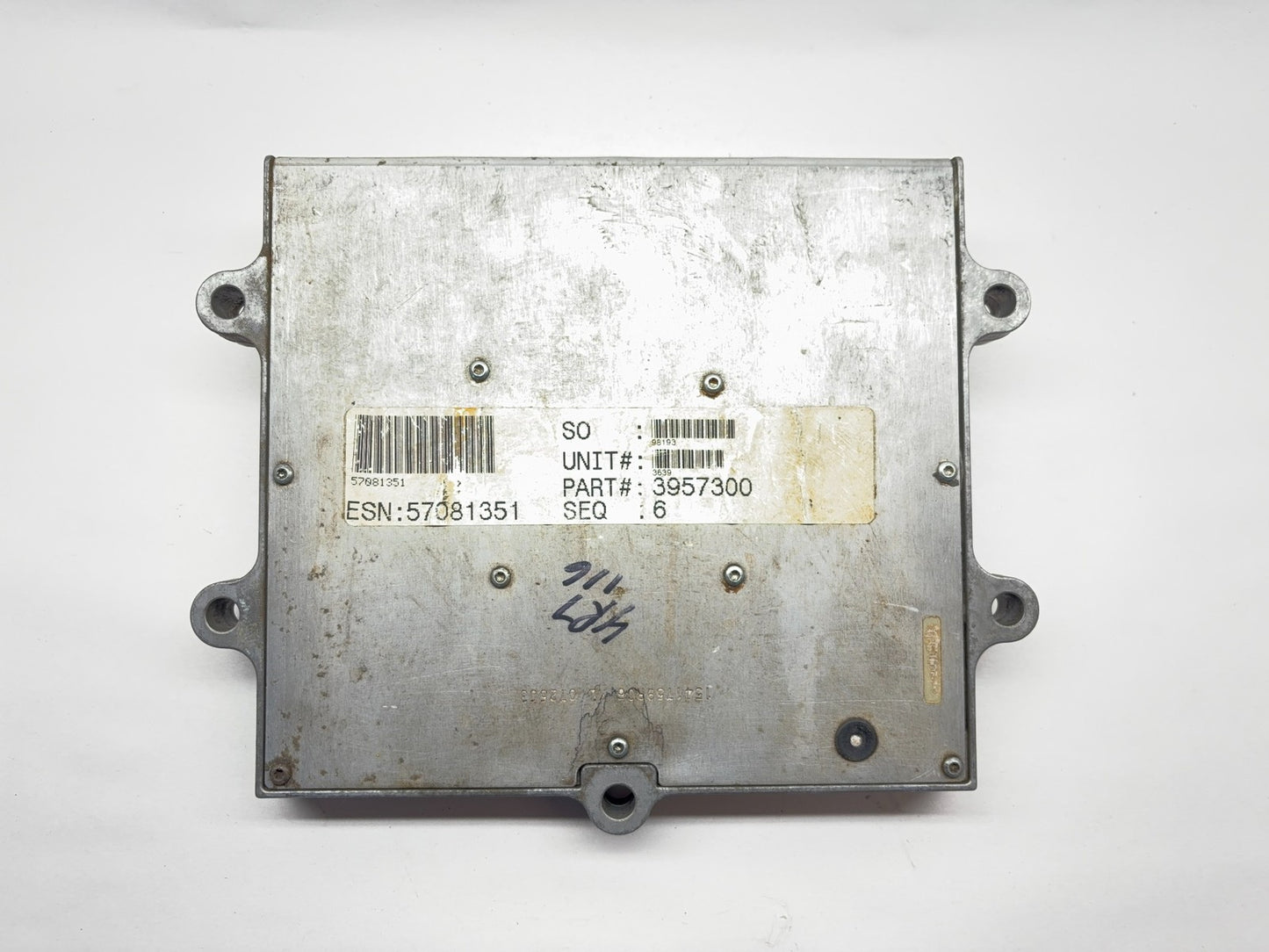 Engine Computer Early 2004 Dodge Ram 2500 3500 Diesel 5.9L 3957300 Manual 848A