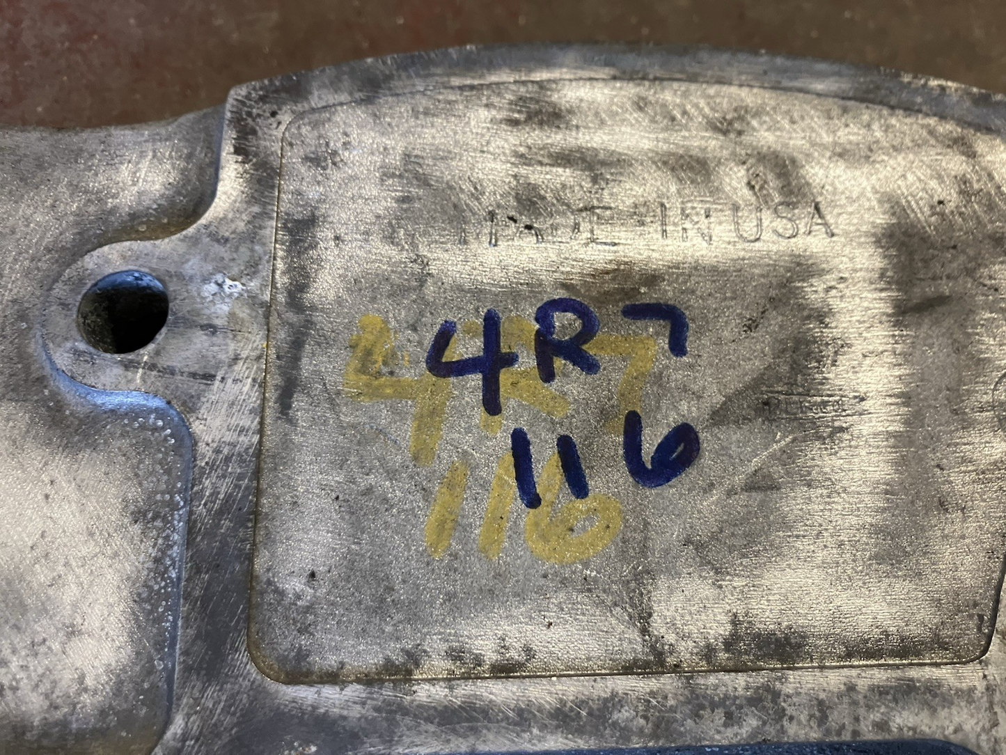 2003- 05 Dodge 5.9L Cummins NV5600 MT Adapter Plate.  P/N 3965233