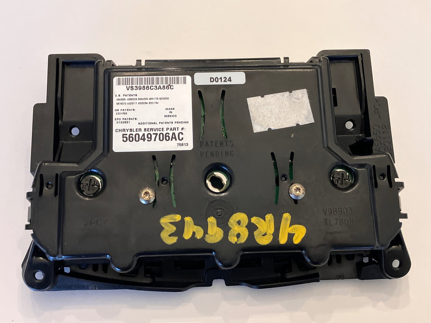 Overhead Console Module, 2003-2005 Dodge Ram 2500 3500 56049706AC