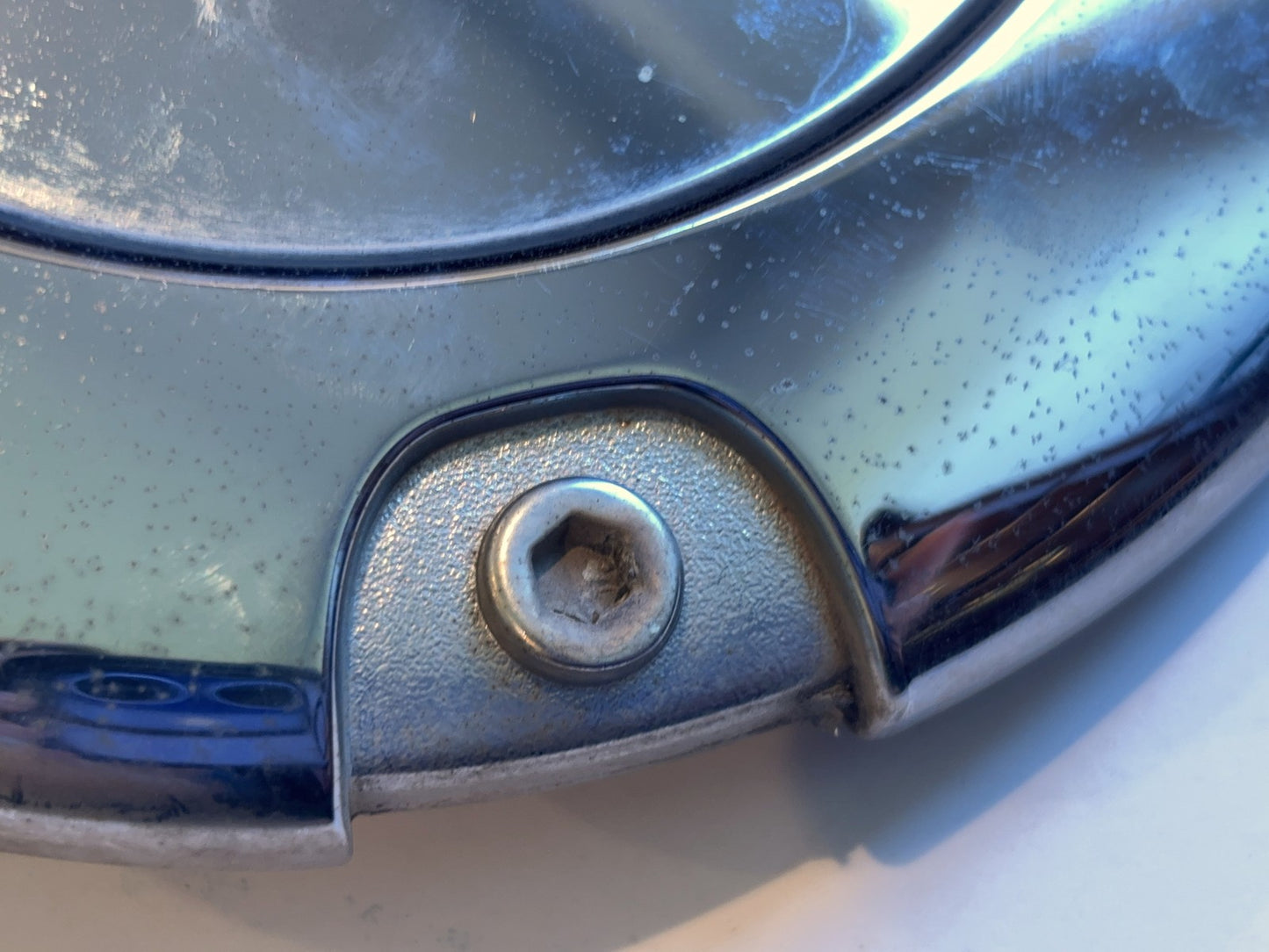 Chrome Fuel Filler Door 2005 Ram 1500 Daytona Edition Used OEM Fair Condition