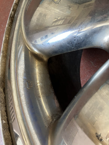 20x9 Chrome Clad Wheel 2002-05 Dodge Ram 1500 52113153. Hollander # 560-2167A