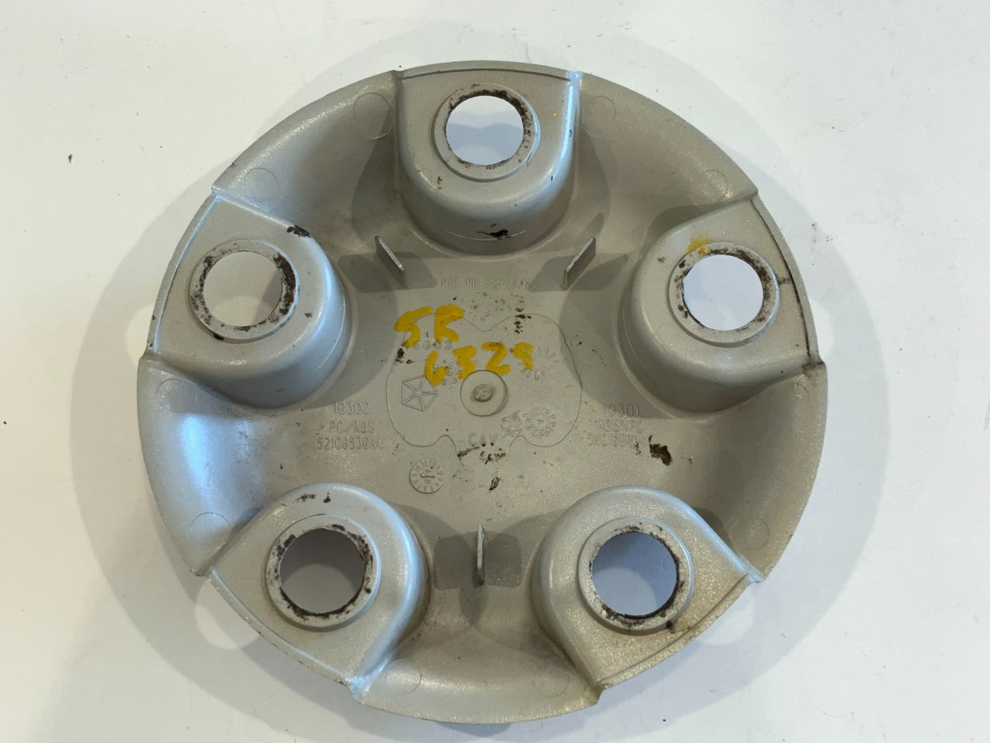 Center Cap Set 2003-2012 Dodge Ram 1500 for 17" Wheel, Painted 5HC16S4AAB